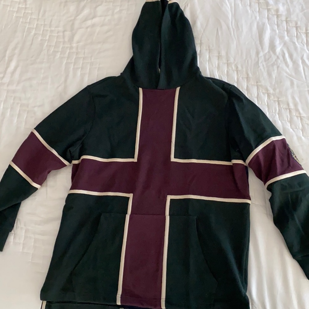 Kith Black and Purple Hoodie